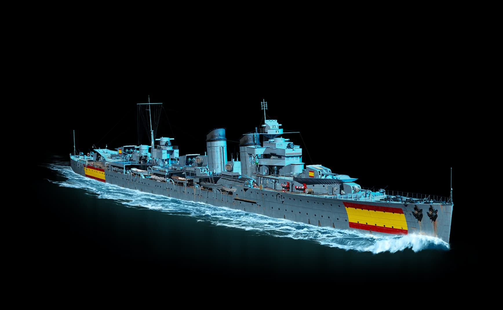 Almirante Cervera from World Of Warships: Legends