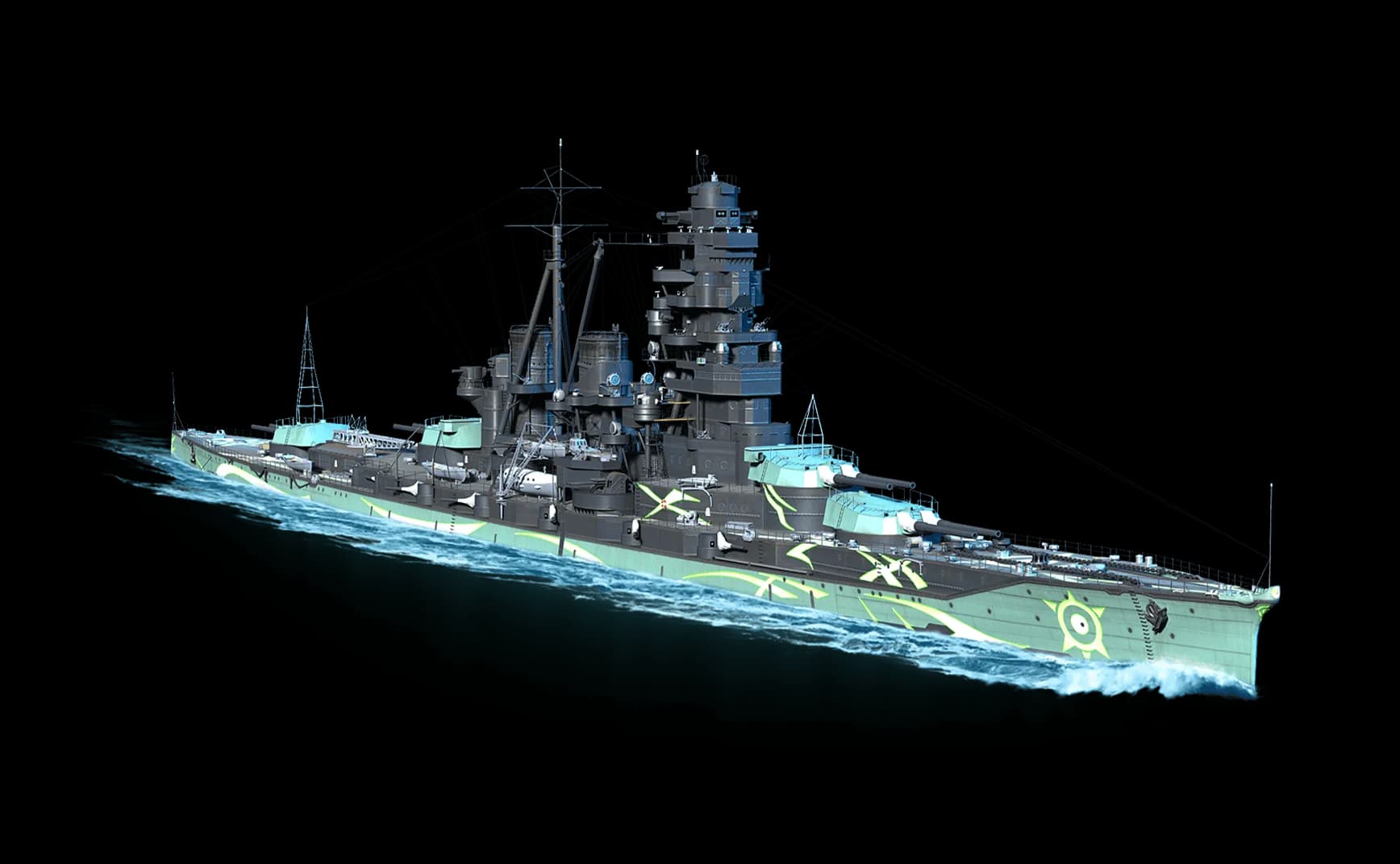 ARP Kirishima from World Of Warships: Legends