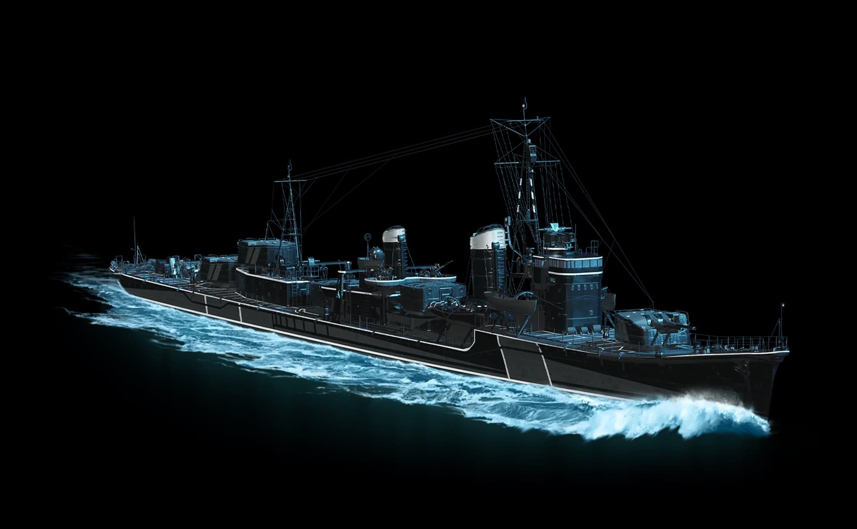 Asashio B from World Of Warships: Legends