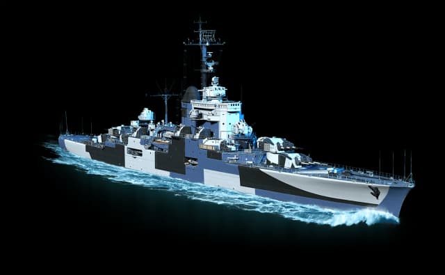 Image of Bayard from World of Warships