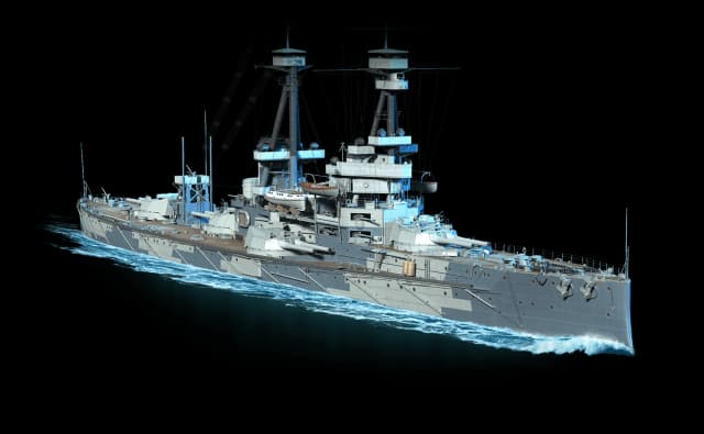 Image of Bellerophon from World of Warships