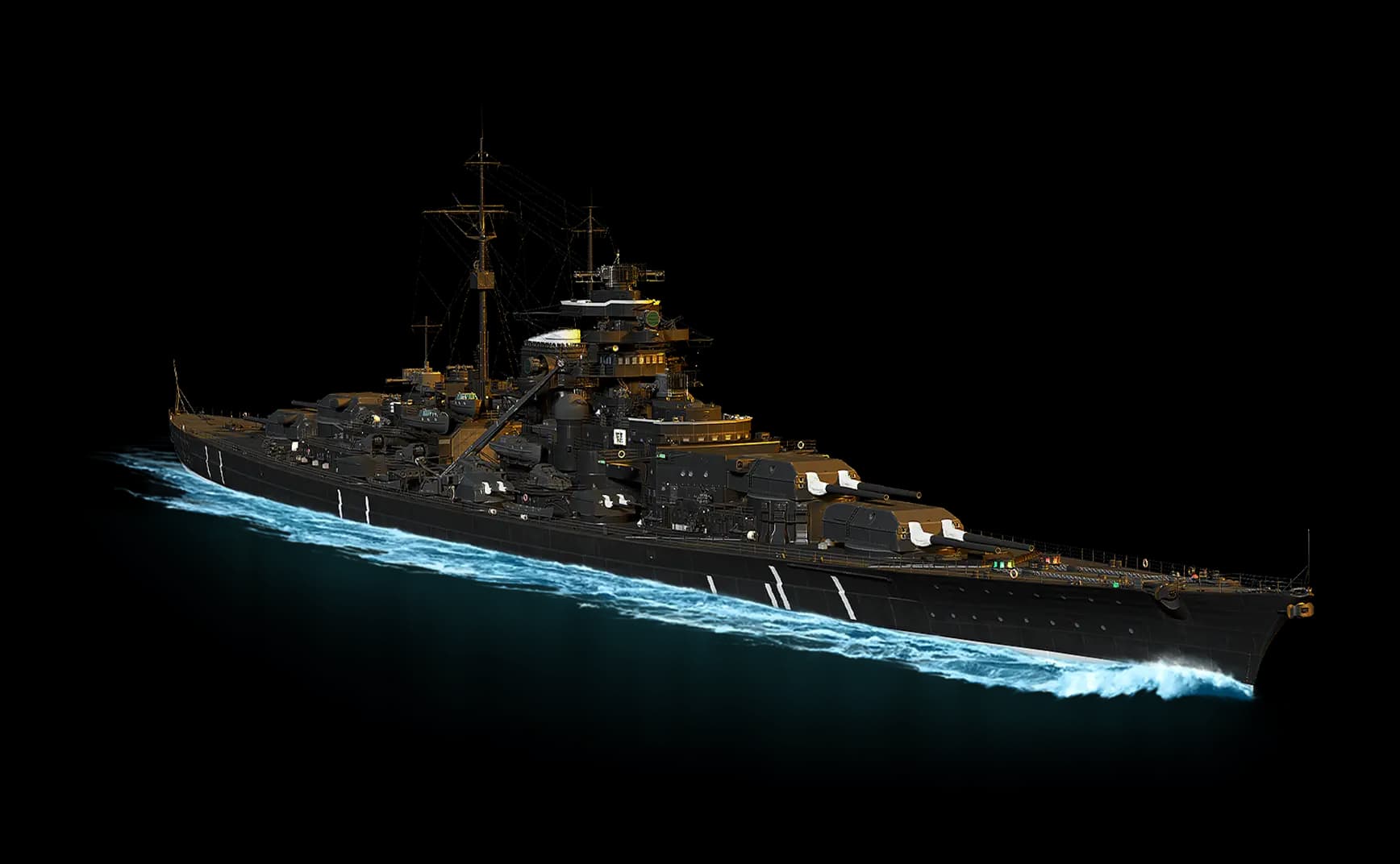 Bismarck B from World Of Warships: Legends