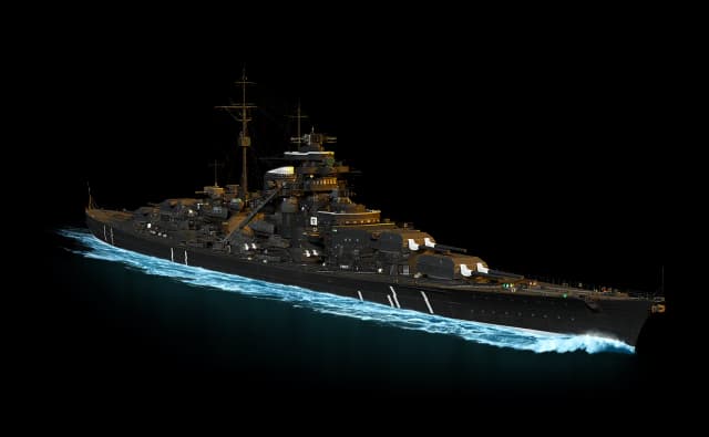 Image of Bismarck B from World of Warships