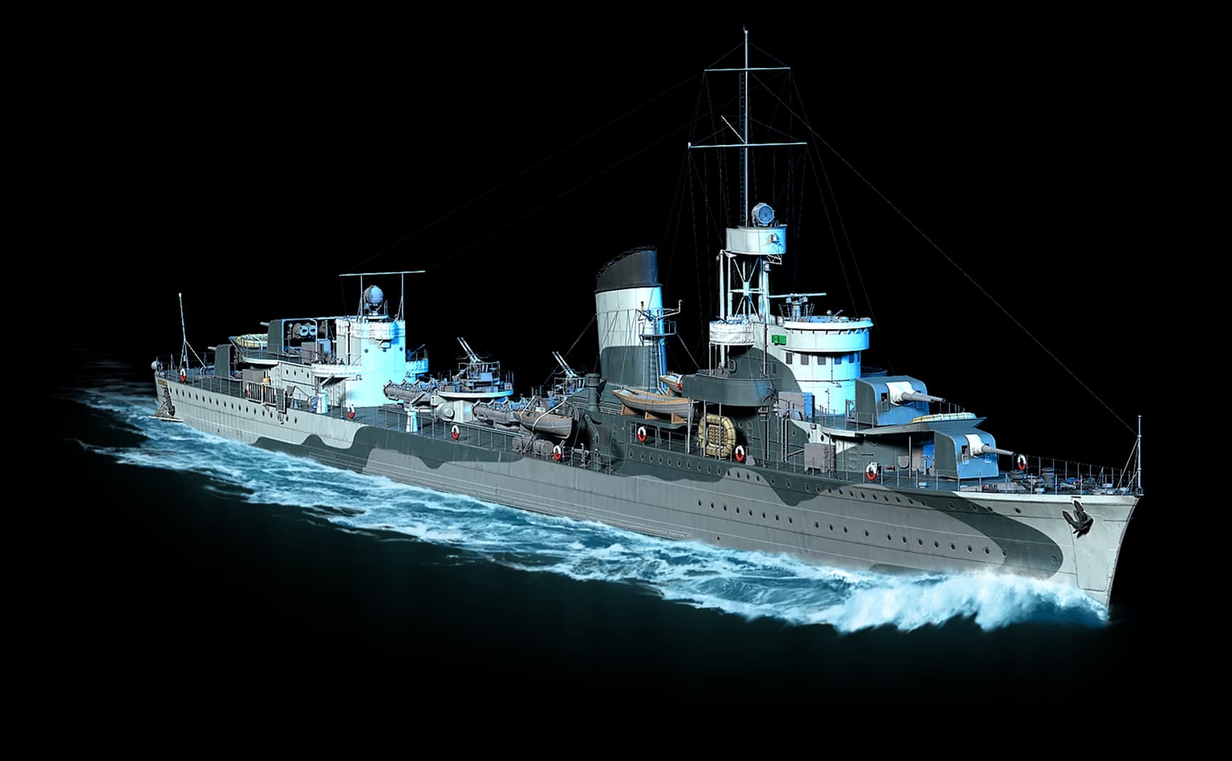 Błyskawica from World Of Warships: Legends