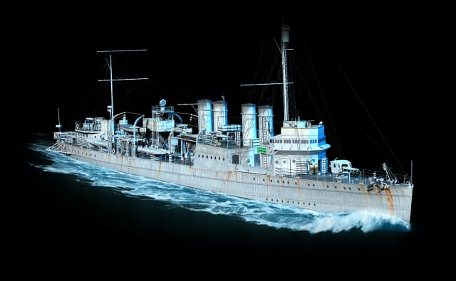 Image of Clemson from World of Warships