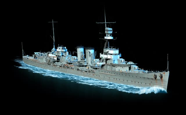 Image of Danae from World of Warships