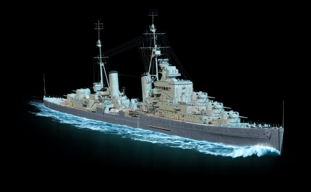 Image of Dido from World of Warships