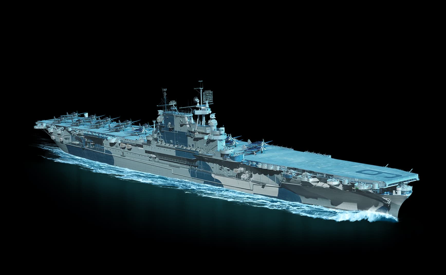 Enterprise from World Of Warships: Legends