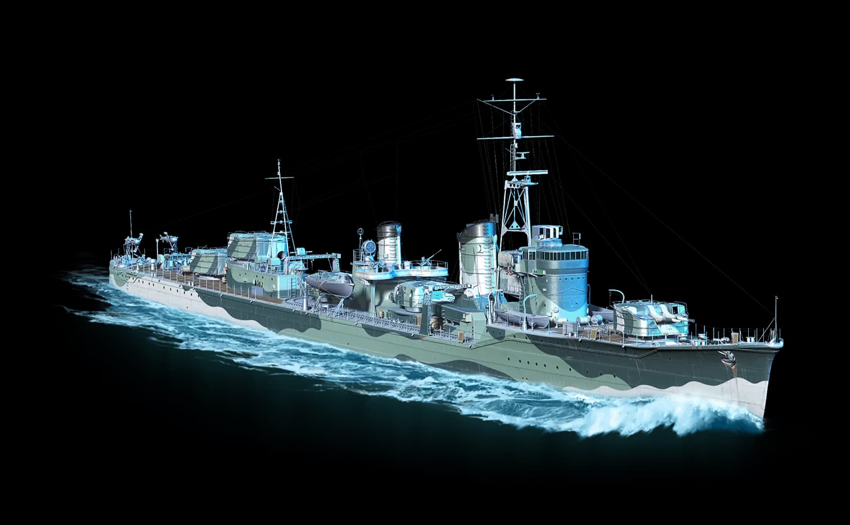 Kirisame from World Of Warships: Legends