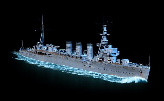 Image of Kuma from World of Warships