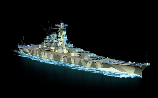 Image of Musashi from World of Warships