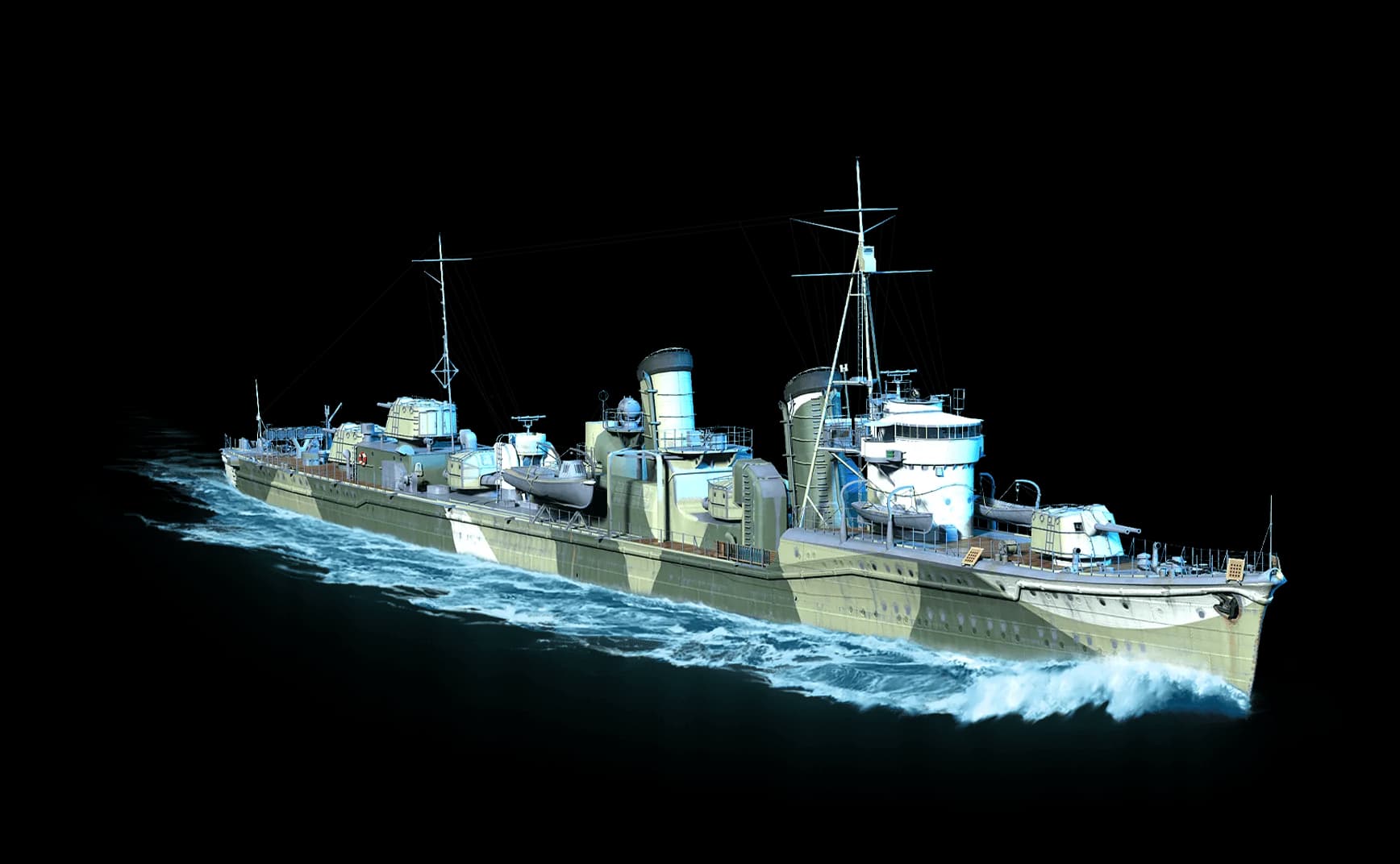 Shinonome from World Of Warships: Legends