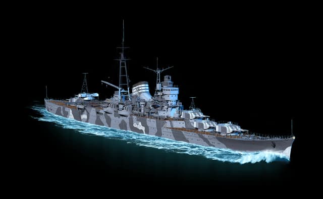 Image of Suzuya from World of Warships