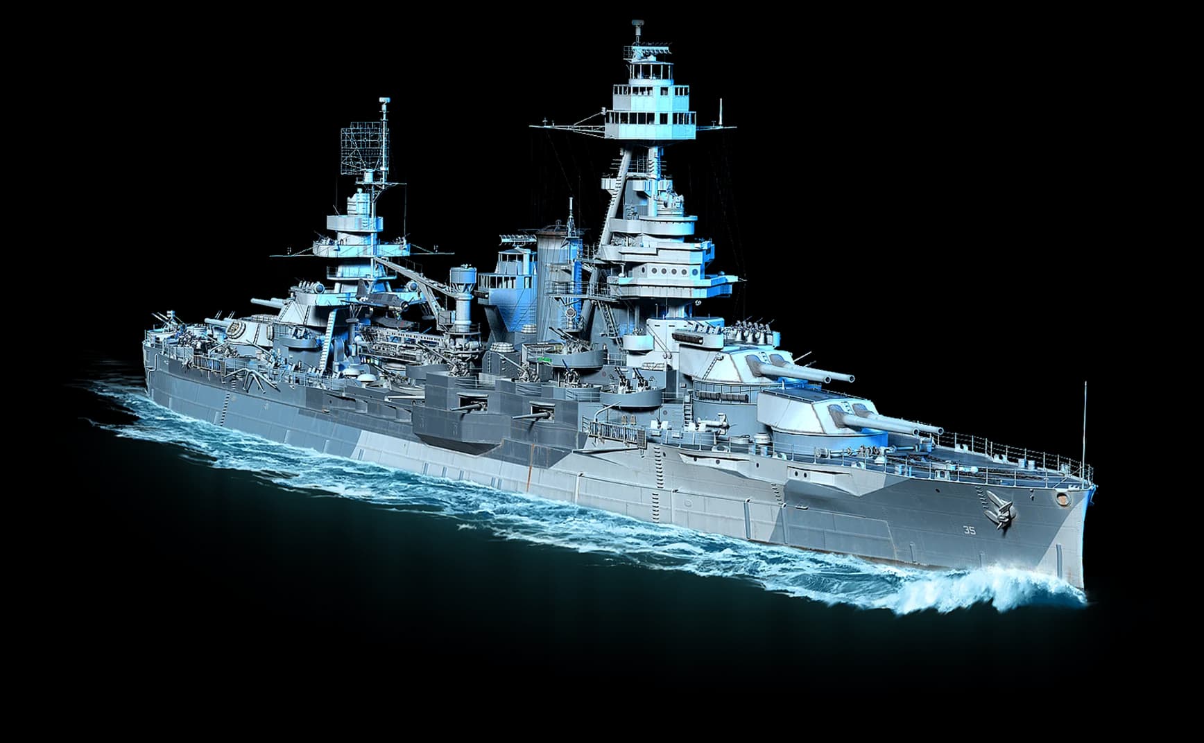 Texas from World Of Warships: Legends