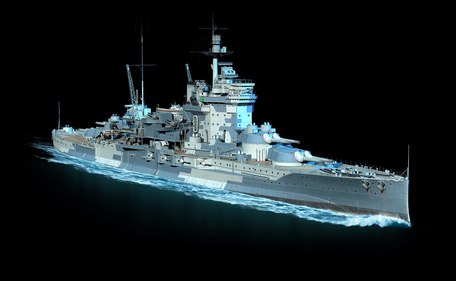 Warspite from World Of Warships: Legends