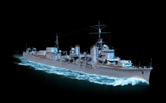 Image of Yūgumo from World of Warships