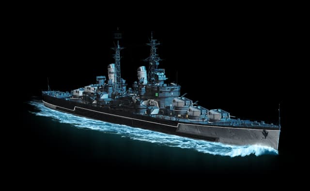 Image of Brisbane Black from World of Warships