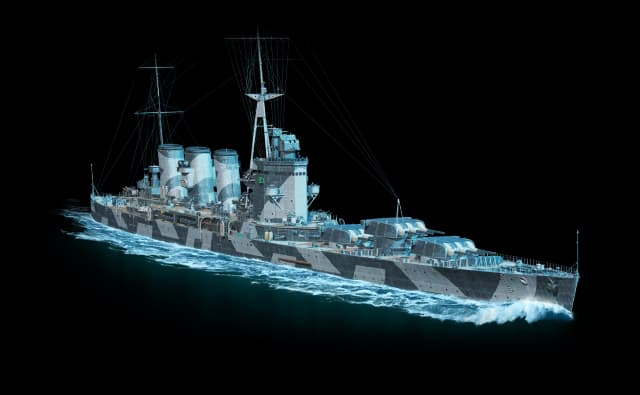 Image of Nottingham from World of Warships